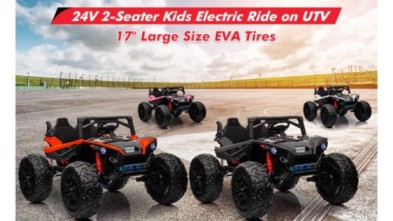 24 Volt Ride On With Rubber Tires